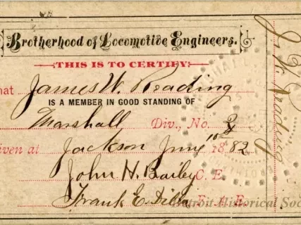 Card, Membership