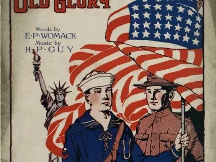 Music, Sheet - We're Going to Win for Old Glory