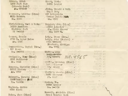 Roster