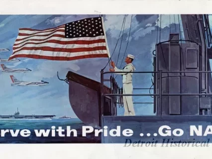 Poster - Serve with Pride ... Go Navy
