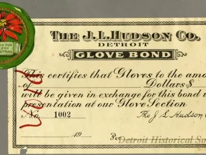 Certificate, Gift