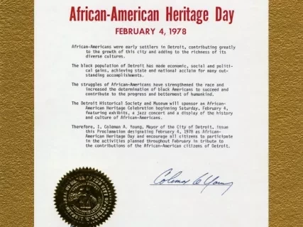 Proclamation - African-American Heritage Day