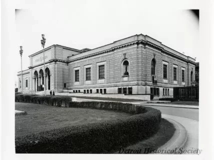 Print, Photographic - Detroit Institute of Arts.  Kirby & Woodward, Detroit, Mich.