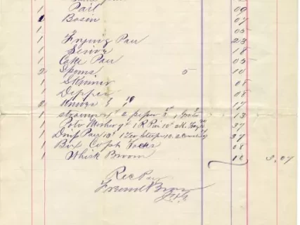 Bill of Sale