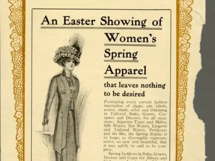 Advertisement - Her Christmas Stocking from Siegel's