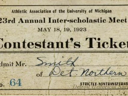 Ticket, Admission