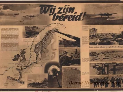 Poster - Wij zijn bereid! 
[We are willing!]