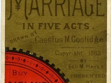 Card, Trade - Before & After Marriage
