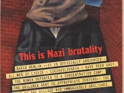Poster - This is Nazi brutality