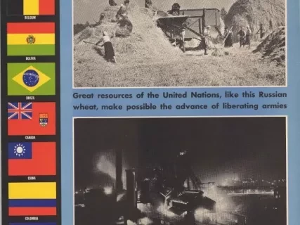 Poster - We Are United Nations - Food And Industry Fight For Freedom