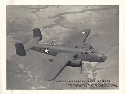 Poster - North American B-25 Bomber,
You Can Autograph This Bomber!