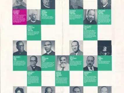 Poster - Struggle, Strife and Salvation - Black  Ministry in the Episcopal Church