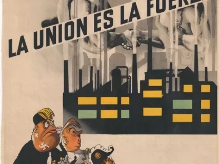 Poster - La Union es la Fuerza
[The Union is Strength]