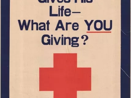 Poster - While Some One Gives His Life - What Are You Giving?