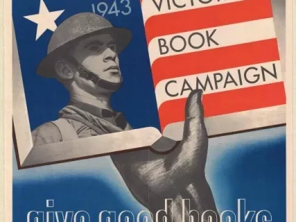 Poster - give more books