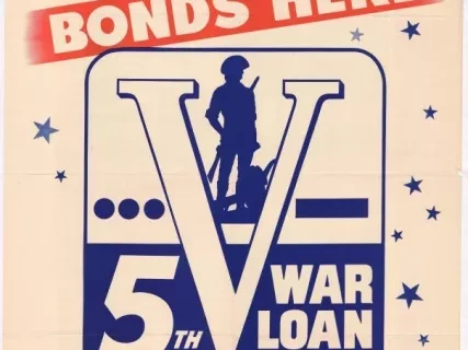 Poster - Buy Your Bonds Here - 5th War Loan