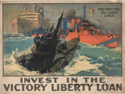 Poster - They Kept the Sea Lanes Open
