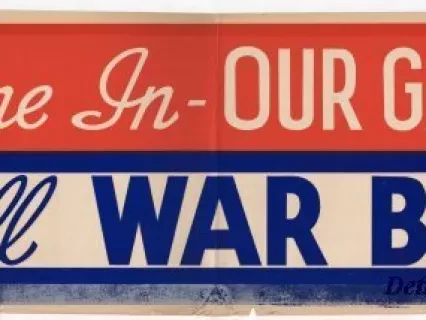Poster - Come in - Our Gallants, Sell War Bonds