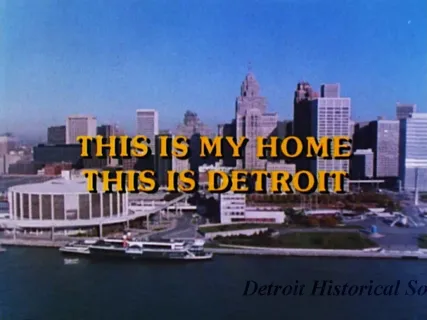 Film, Motion Picture - This Is My Home, This Is Detroit