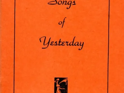 Booklet - Songs of Yesterday