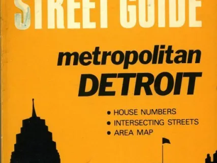 Guidebook - Pathfinder Street Guide of Detroit and 47 Suburban Communities