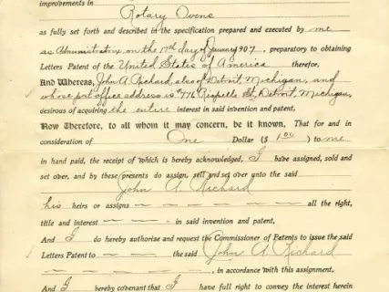 Patent - Assignment Before Patent