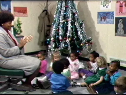 U-Matic - Teacher & Kids at Xmas Carnival, Christmas Carnival (tape #2), 11-18-83