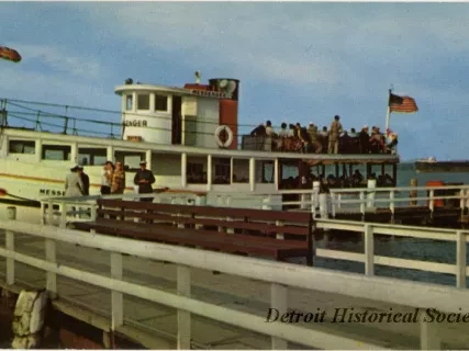 Postcard - THE MESSENGER Sault Ste. Marie, Michigan