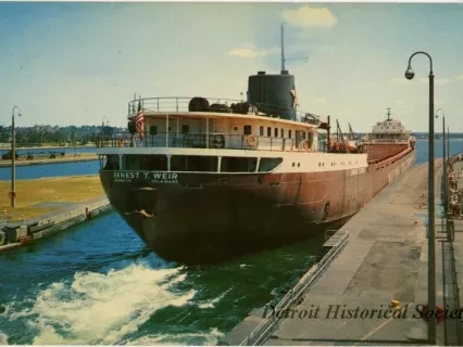 Postcard - THE SOO LOCKS