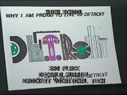 U-Matic - My Heart Is With Detroit Poster & Essay Winners
1991 Devil's Night Campaign
Master
