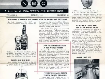 Newsletter - Radio-TV Marketer, NBC