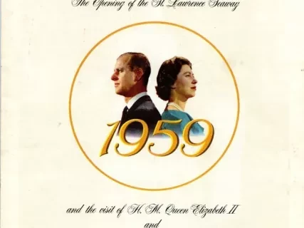 Brochure - Commemorating Events of Great Significance to the People of Ontario,
The Opening of the St. Lawrence Seaway
