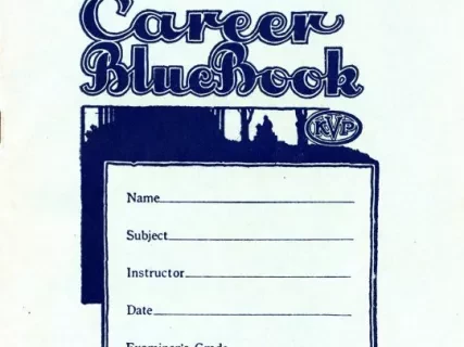 Booklet - Career Bluebook