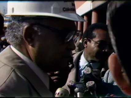 U-Matic - People Mover Groundbreaking Interview w/ Mayor Young
10-31-83
Tape 3