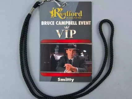 Pass - Redford Theatre
Bruce Campbell Event