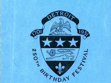 Booklet - The School's and Detroit's Birthday