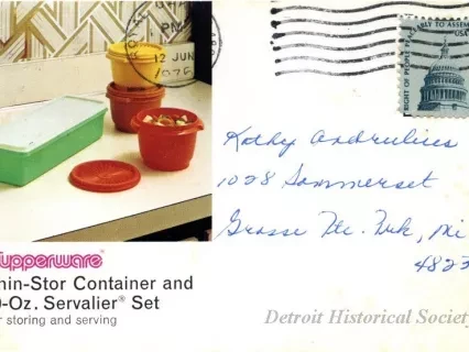 Postcard - Tupperware