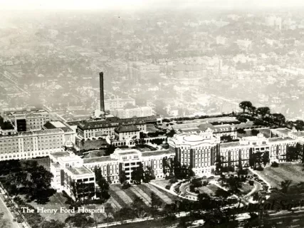 Postcard - Henry Ford Hospital