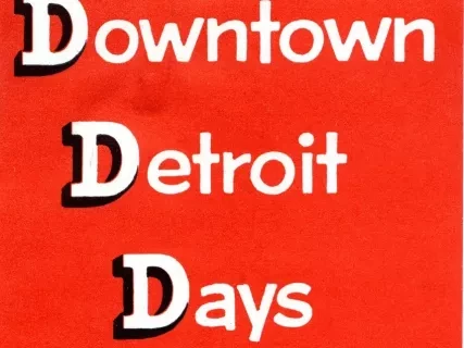 Sticker - Downtown Detroit Days