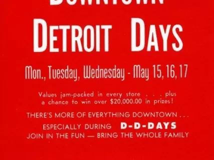 Advertisement - Downtown Detroit Days