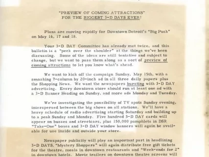 Letter - News Bulletin
Central Business District Association