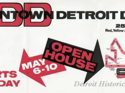 Sign - Downtown Detroit Days