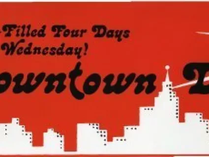 Sign - Discover Downtown Detroit Days
