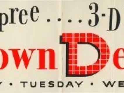 Sign - Downtown Detroit Days
