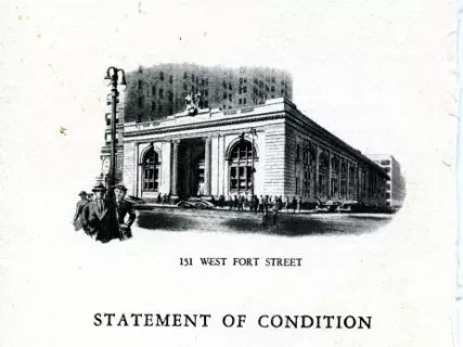 Statement, Financial - The Manufacturers National Bank of Detroit
Statement of Condition