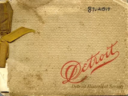 Booklet - Detroit
Photographs in Black