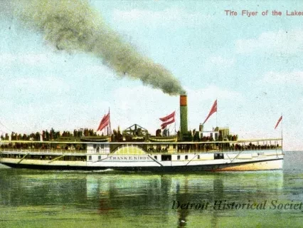 Postcard - The Flyer of the Lakes