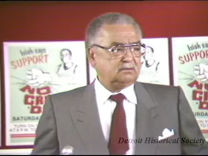 U-Matic - No Crime Day News Conference
Sept. 4, 1986 11 a.m.
Tape #1
Raw Footage