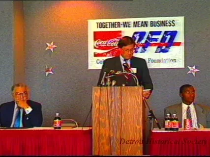 U-Matic - AFD Press Conf.
CAY & I. Thomas
Sept. 9 - 88
Cobo Hall