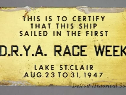 Plaque, Award